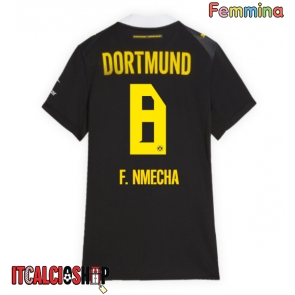 Borussia Dortmund Felix Nmecha #8 Seconda Maglia Femmina 2026-27 Manica Corta